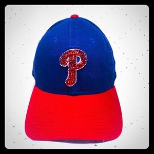 New Philadelphia Phillies Bling Swarovski Hat